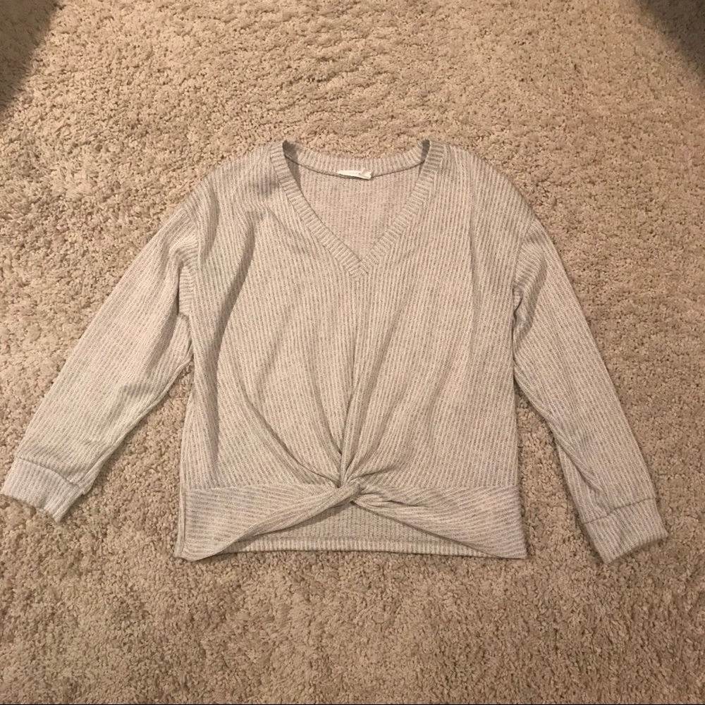 Women’s Gray LUSH Sweater